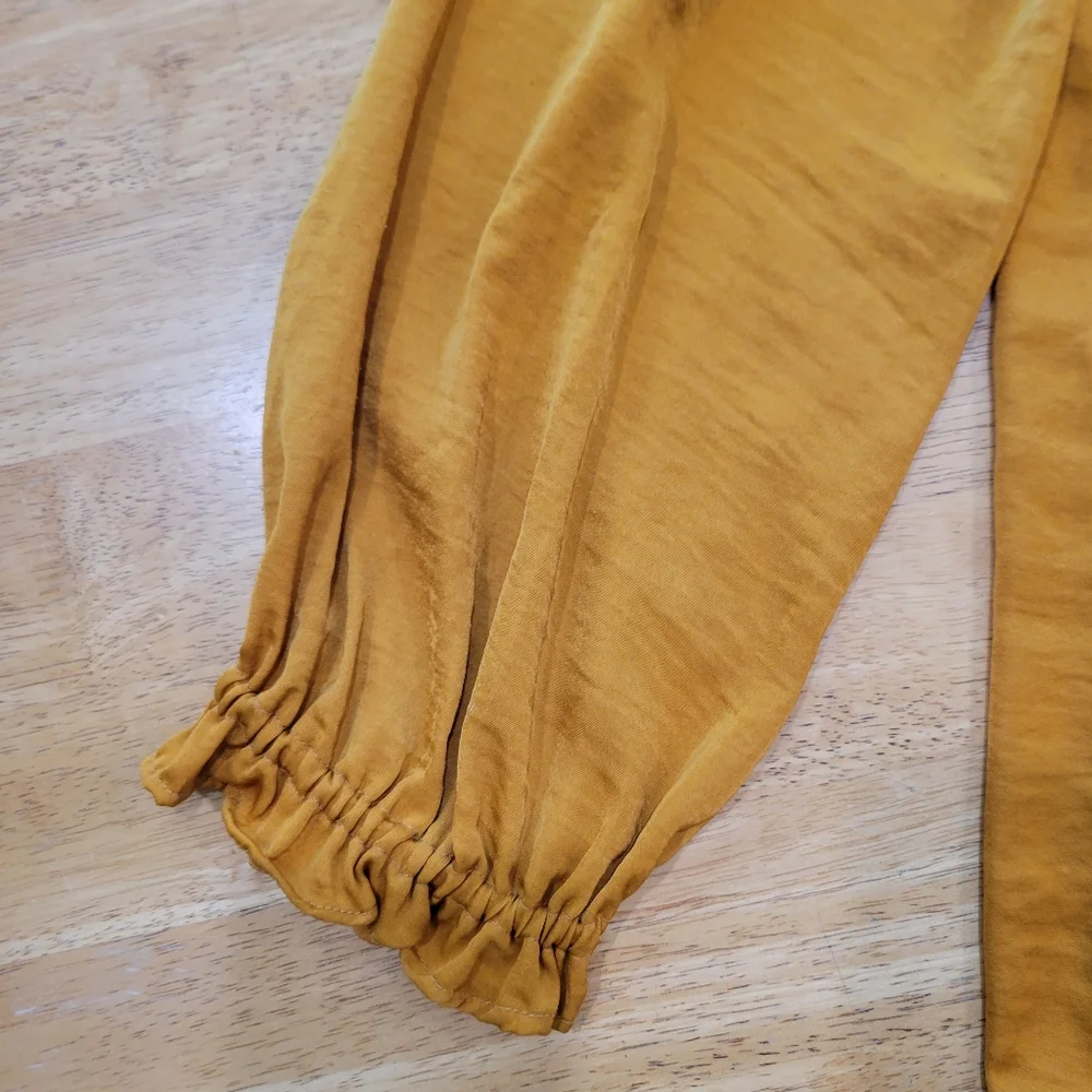 EUC Old Navy orange tunic blouse top